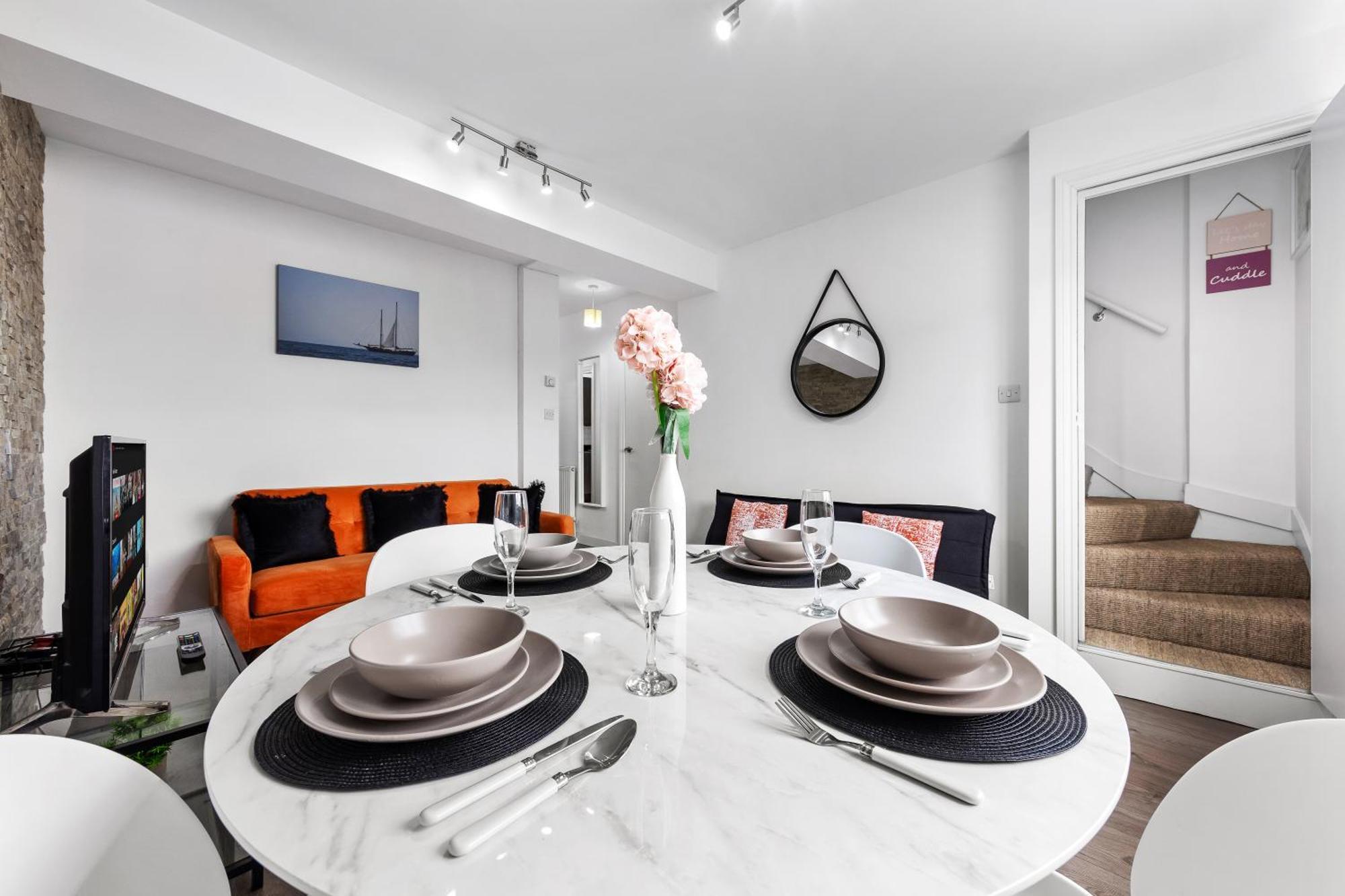 Central London Two Bedroom Serviced Apartment - Nine Elms Luxury Stay - Vauxhall & Westminster Londres Exterior foto