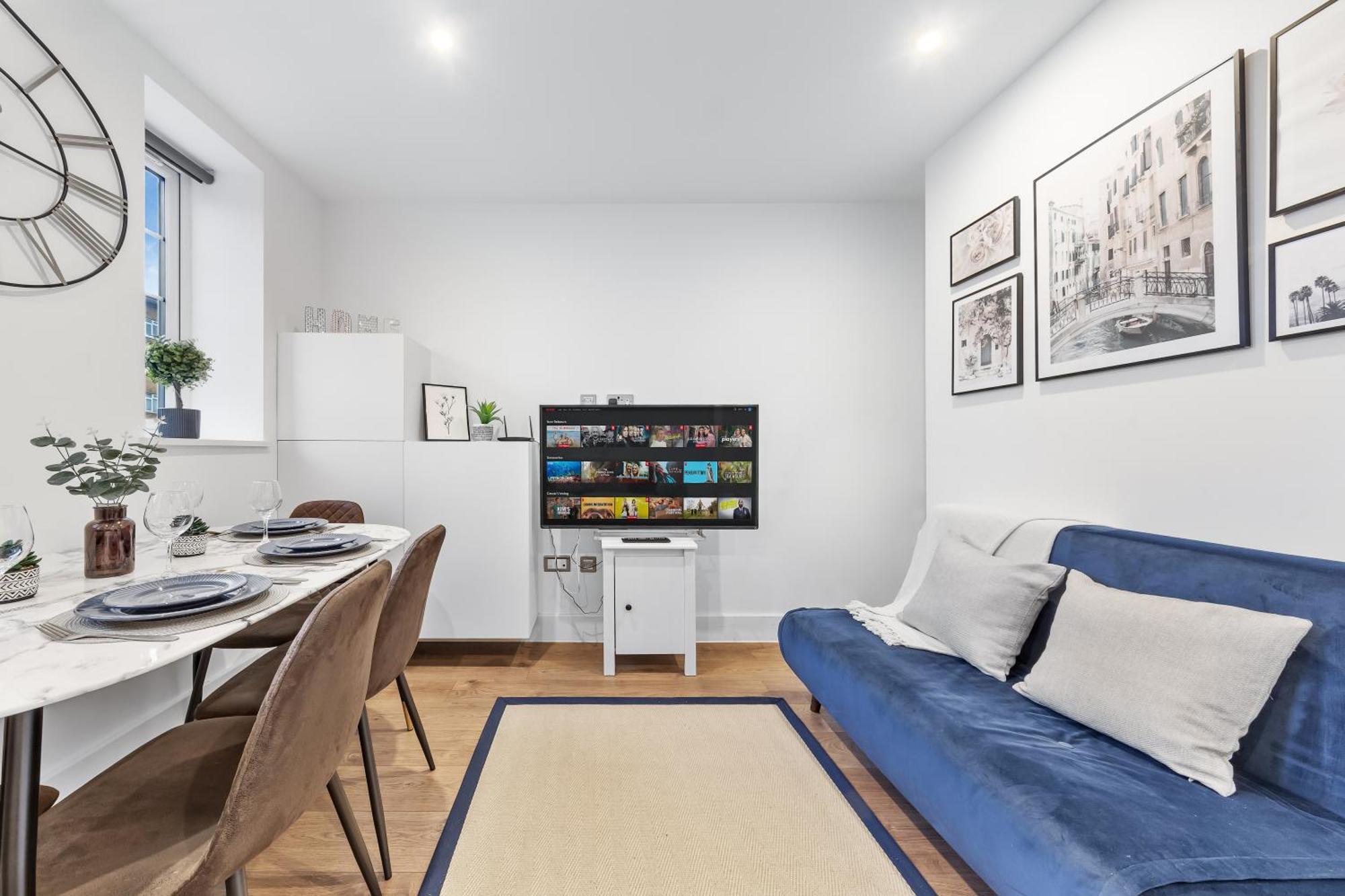 Central London Two Bedroom Serviced Apartment - Nine Elms Luxury Stay - Vauxhall & Westminster Londres Exterior foto