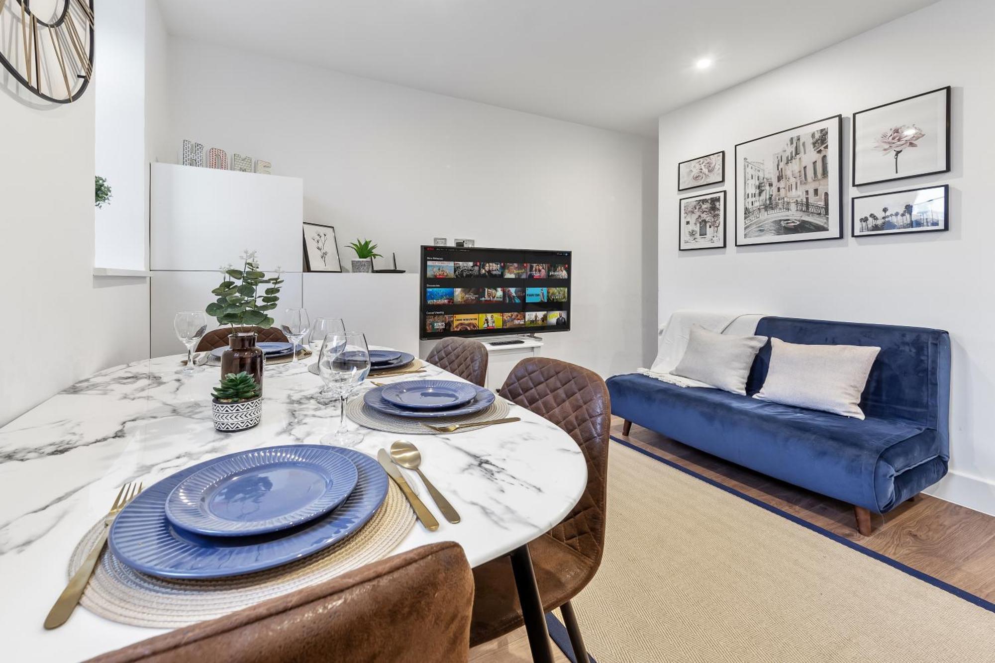 Central London Two Bedroom Serviced Apartment - Nine Elms Luxury Stay - Vauxhall & Westminster Londres Exterior foto